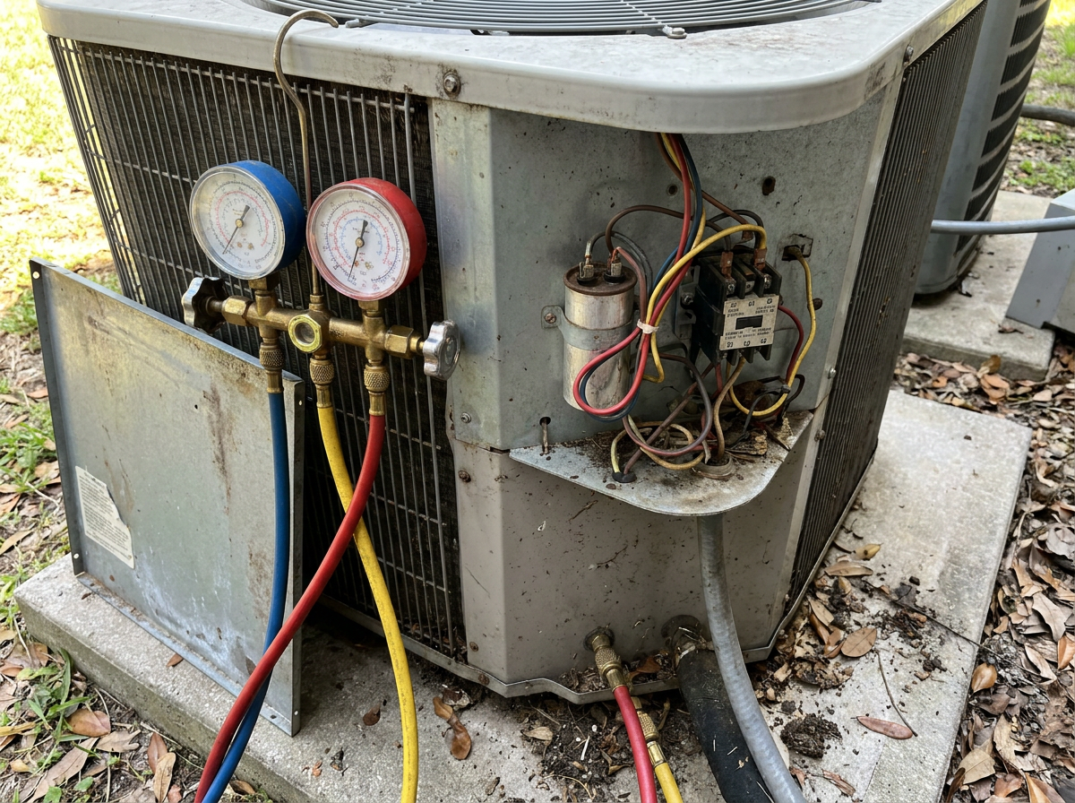 AC repair before