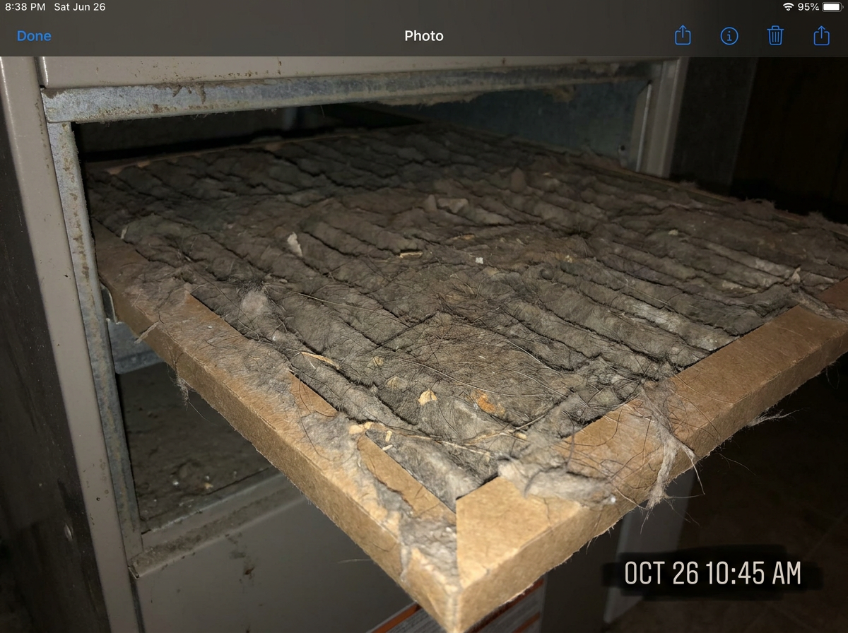HVAC maintenance before